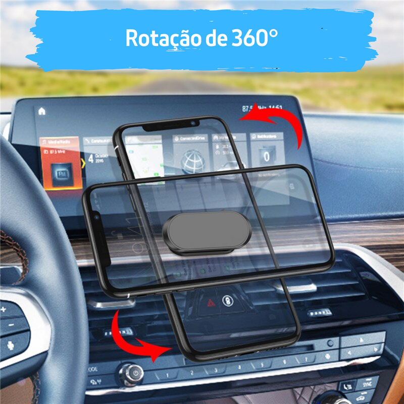 Suporte Magnético 360° Para Celular